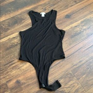 Black Tank Bodysuit